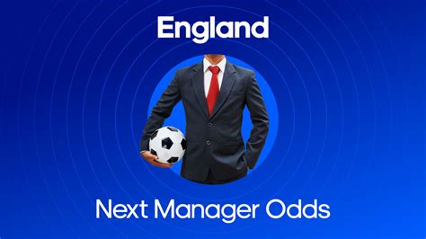 england next manager odds